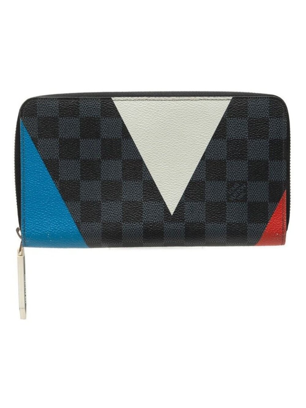 Louis Vuitton Damier Edge coating Luto Zippy Organizer Americas Cup Wallet Black